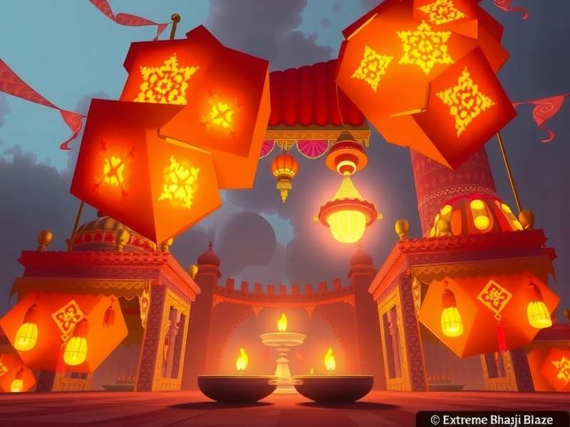 Diwali Event in Extreme Bhaji Blaze