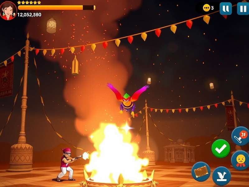 Extreme Bhaji Blaze Gameplay